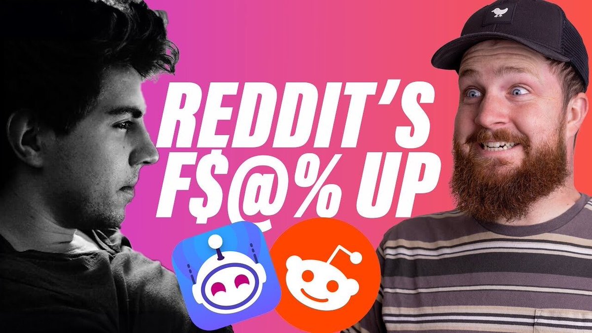 SnazzyLabs's tweet photo. Reddit had a no good, very bad week. Reversing on its 15-year support of 3rd party apps, new API pricing makes using anything other than the official app financially unviable. And with just 30-days before changes take effect, indie devs are on the hook for potentially millions. https://t.co/9ZVJOJjgOA