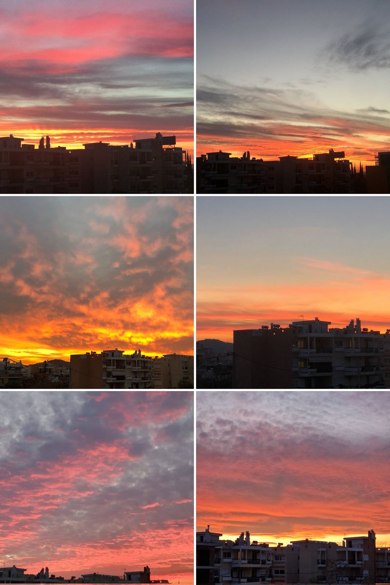 tstaikop's tweet photo. Sunsets in beautiful Athens ! https://t.co/RB6FojJW4a