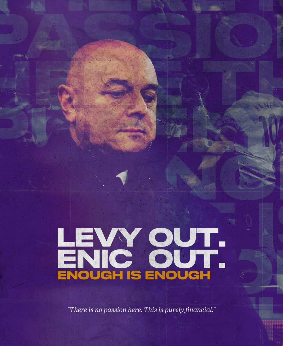 @SpursOfficial Can you see what it means to win something? #LevyOUT #enicOUT