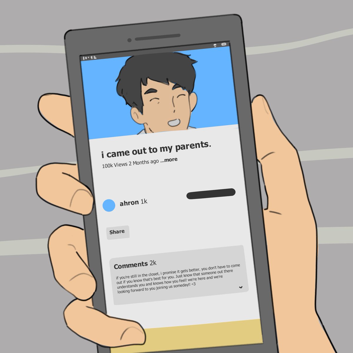 daffonahron's tweet photo. happy pride month!🏳️‍🌈 especially to those who can't join us yet. https://t.co/e4XDCwsu34