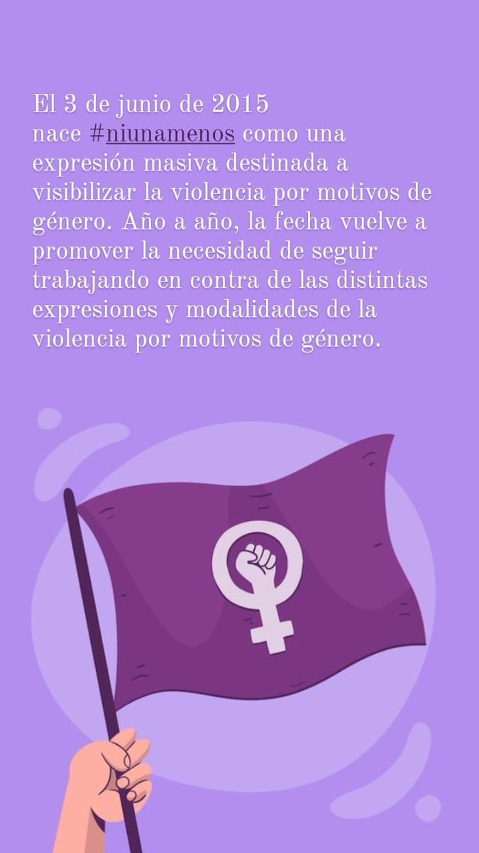 #NiUnaMenos #3J