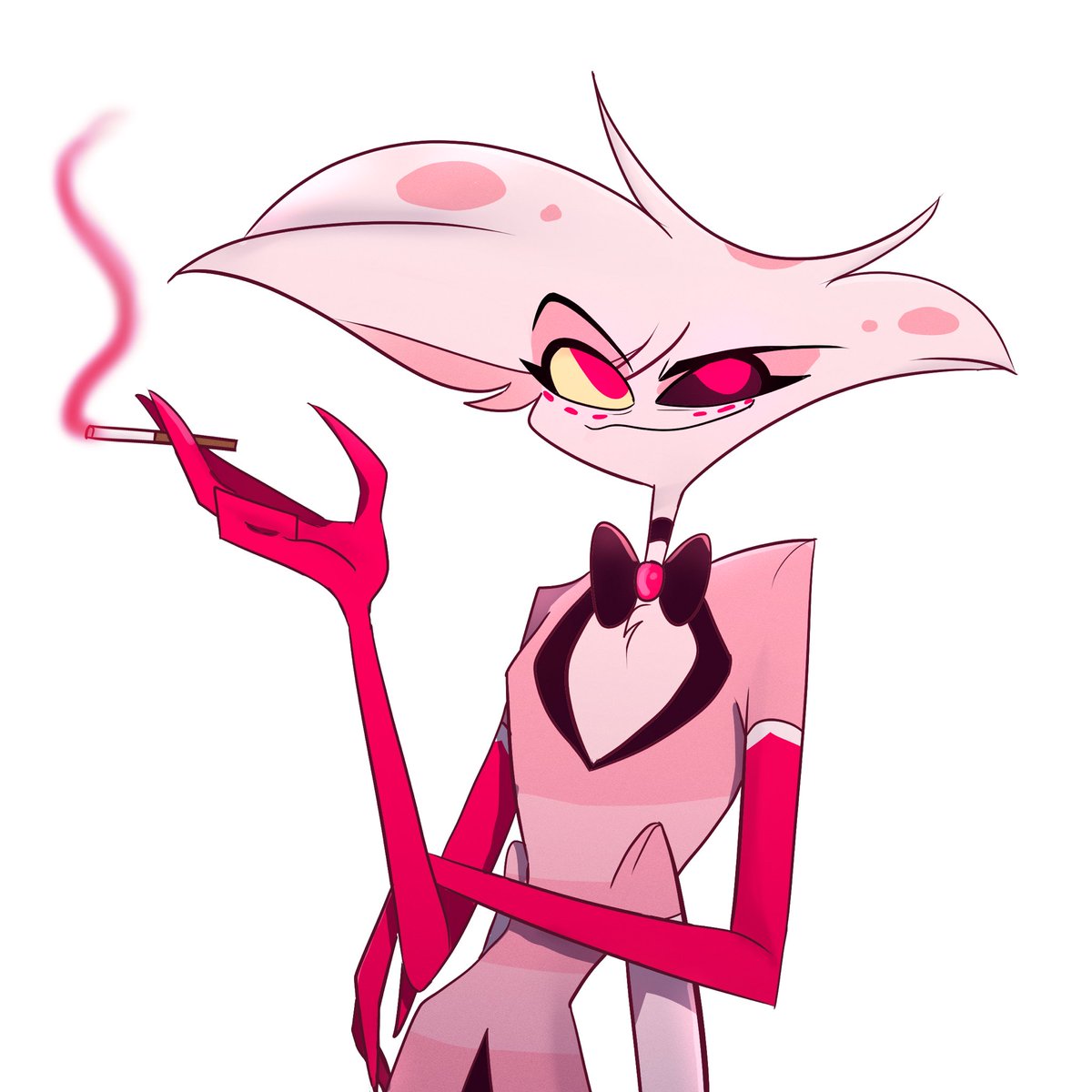 Didn’t want to miss a chance to draw the best boi 💖🕷

#EveryonesAngelDust #HazbinHotel