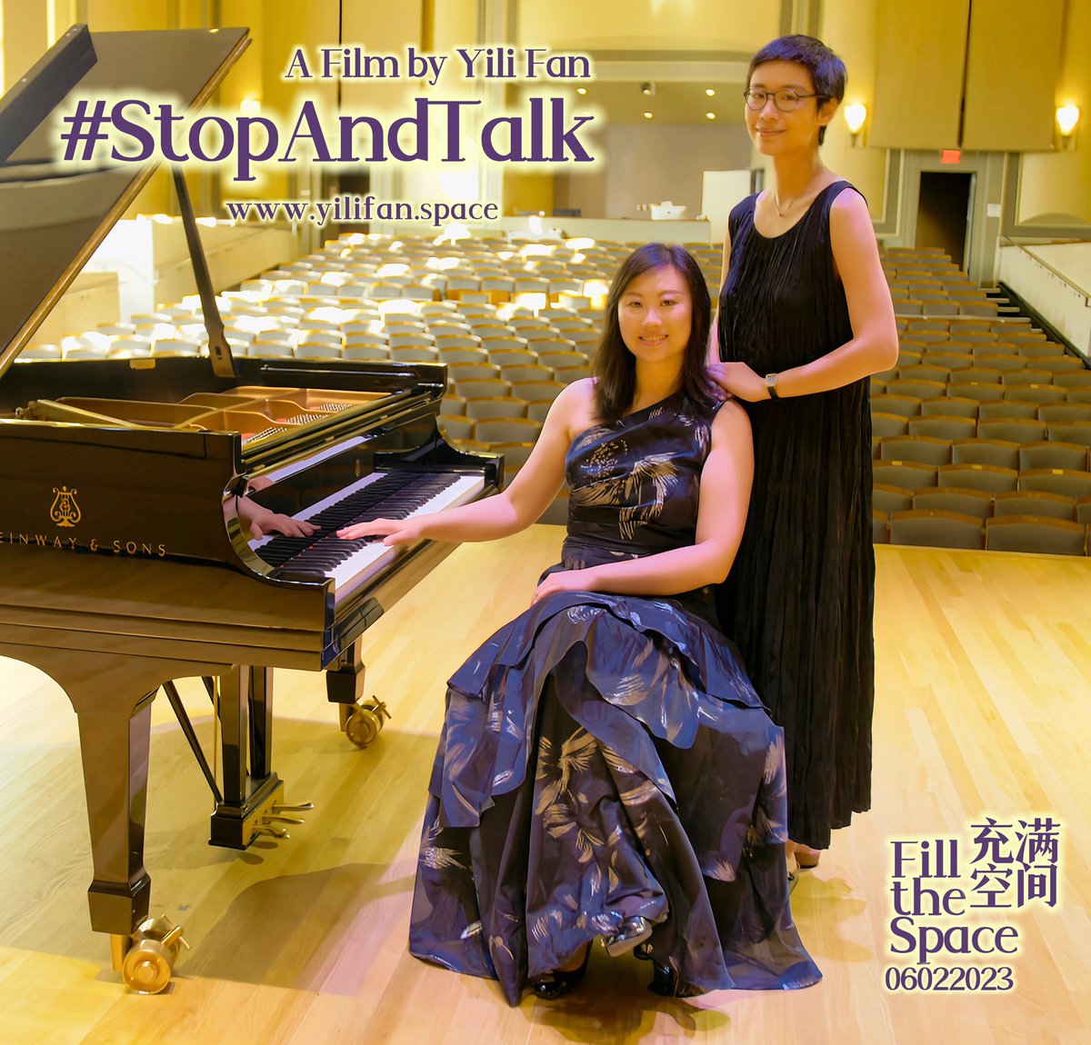 yiliyilifan's tweet photo. Fill the Space 06032023 🎹✨🎞

It was wonderful to film the last scene of my film #StopAndTalk with my collaborator, the wonderful pianist and composer Clara Yang!  Stay tuned🤝✨🎞✨🌐

Fill the Space: a method as reflects on @edgarmorinparis’ 7 lessons
https://t.co/JIBLUc6h4t https://t.co/aiSqHpmuu9