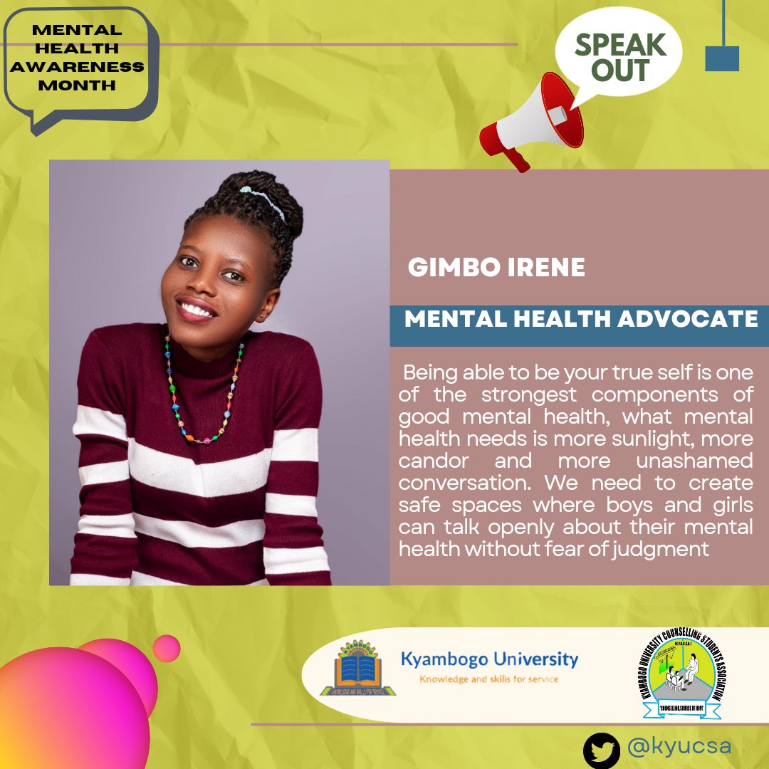 #mentalhealth  #speakout