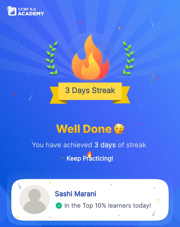 sashi_marani's tweet image. I just unlocked a new achievement 🚀 

 #nxtWave #CCBPians #makejunegreen