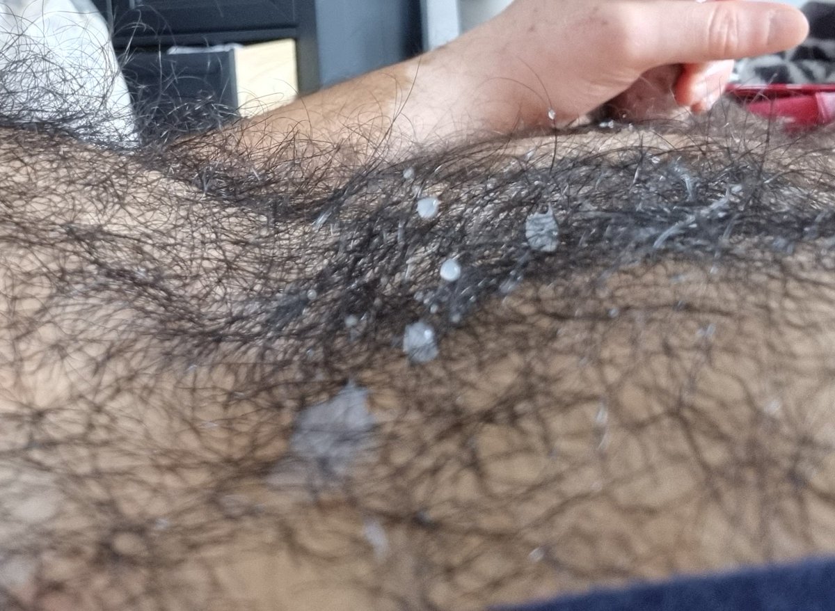 That was a heavy load  #hairychest #hairy #cumshot #wank #weekendfun #spunk #cum