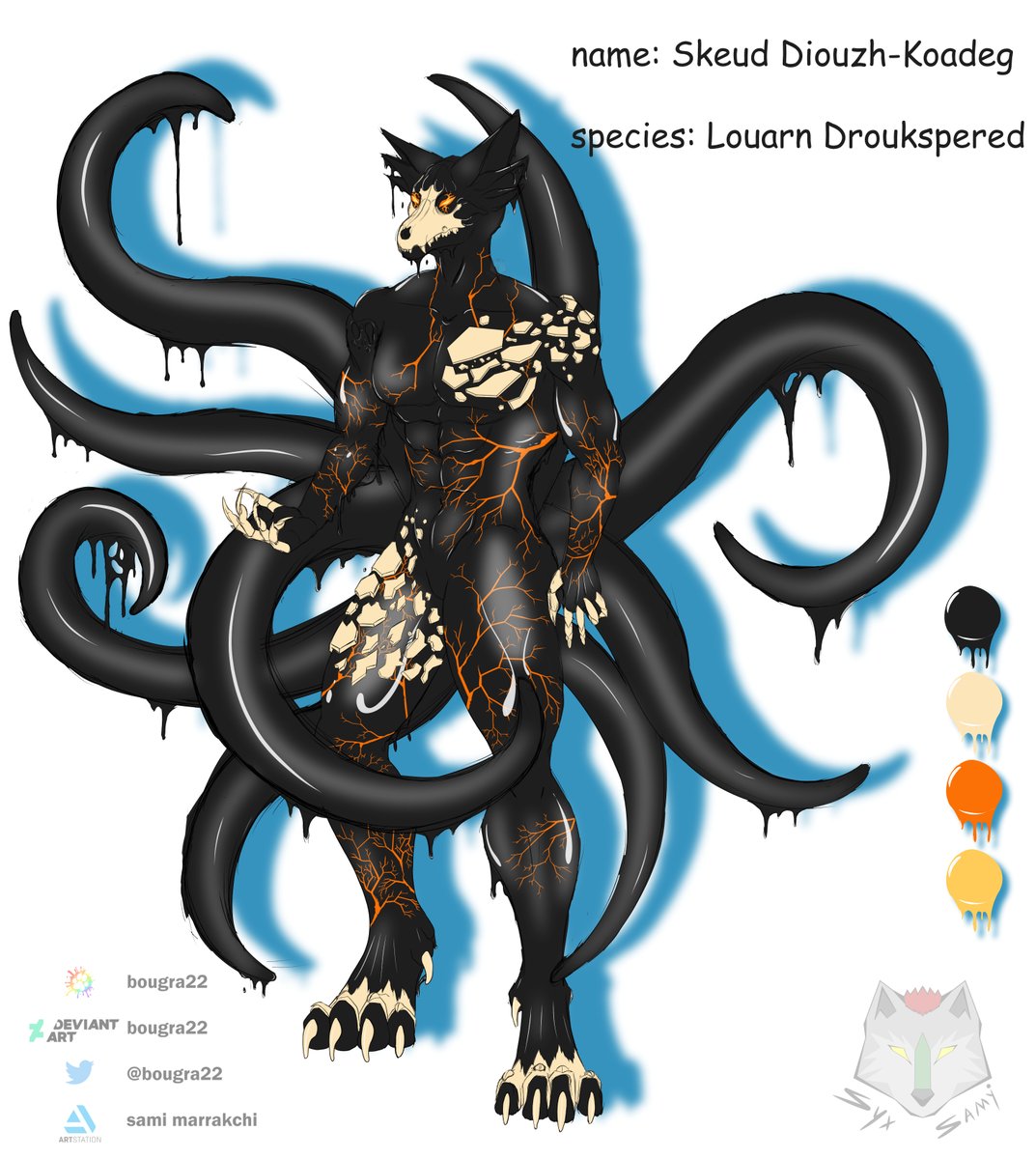 bougra22's tweet photo. done this for a friendo VinkZelcraft on FA
a closed species for now

art is done by me
Oc belongs to Vink

so no touchy without permission from them #furrydrawing #furryart #furryfandom #furryfandomart #furryfandomartist #digitalart #digitalartist #syx #bougra22 #digitalartwork https://t.co/bA3KUGnjtu