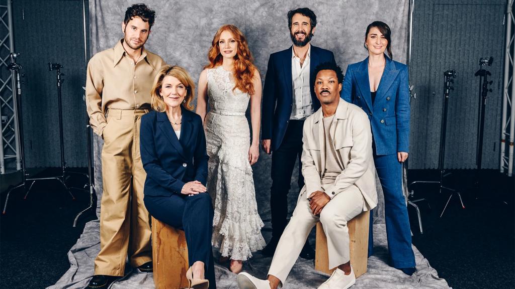 joshgroban's tweet photo. Honored to be part of the @THR Tony nominee round table with these incredible talents. Listen to the interview here: https://t.co/yFJDmDvBF1 https://t.co/XPut5N1MEX