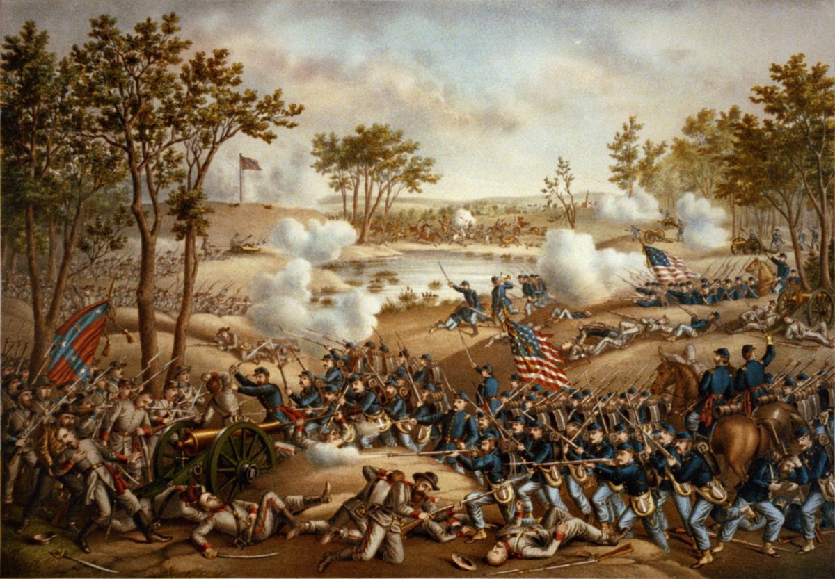June 3, 1864 The last Civil War victory of General Robert E. Lee (Confederacy) at the Battle of Cold Harbor. General Grant (Union) said, 'I have always regretted that the last assault at Cold Harbor was ever made. ... No advantage whatever was gained...' #CivilWar #RobertELee