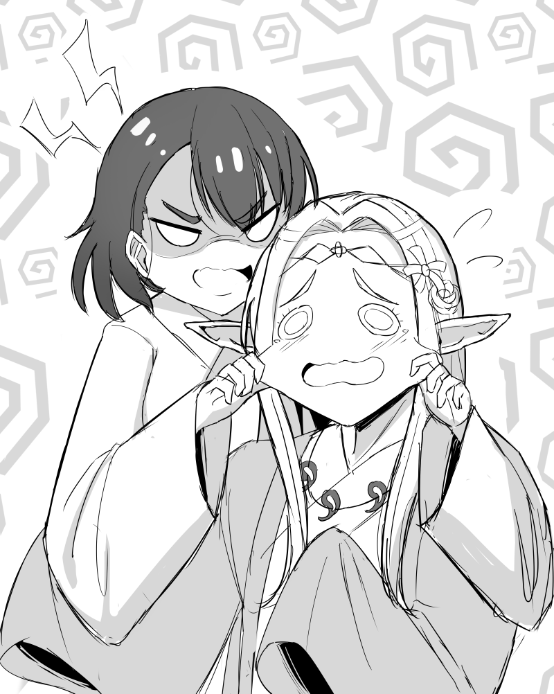 原稿作業休憩らくがき(気づいたら2時間経ってた)
巫女よ～～ https://t.co/etkgLMNe1a