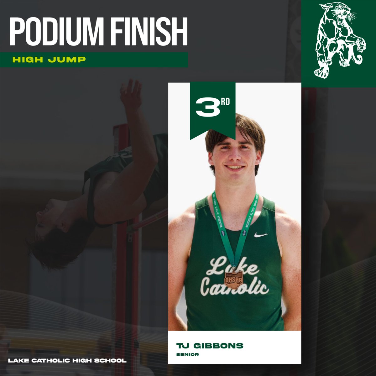 Congratulations <a href="/tjgibbons3/">tj gibbons</a>! Third place in the state in the high jump!
#statetrackandfield #highjump #bronzemedal #lakecatholic #creatingextraordinaryathletes

(photo credit: <a href="/fullstopphoto1/">Full Stop Photography</a>)