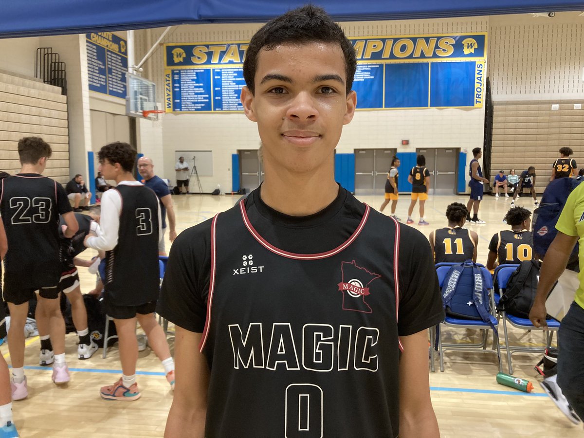 Team X Magic 2024 PG Tristan Williams was brilliant in the Magic win over the Spartans. 

Clutch foul makes plus the jumper was on but his control of pace and the demeanor vs pressure, loved the way he handled it. 

Several beautiful feeds for scores

<a href="/PHCircuit/">Prep Hoops Circuit 🏀</a> #NHRState