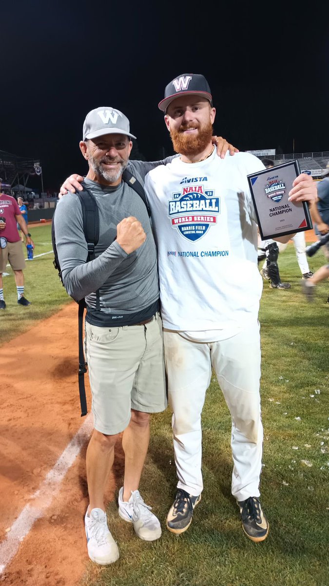 GrantBSB's tweet photo. NAIA NATIONAL CHAMPS!! π
Congrats to alum @jack_fletcher21 on bringing home the @NAIABall World Series with @WestmontSports
#NextLevelGenerals https://t.co/arzO6Fs9V3
