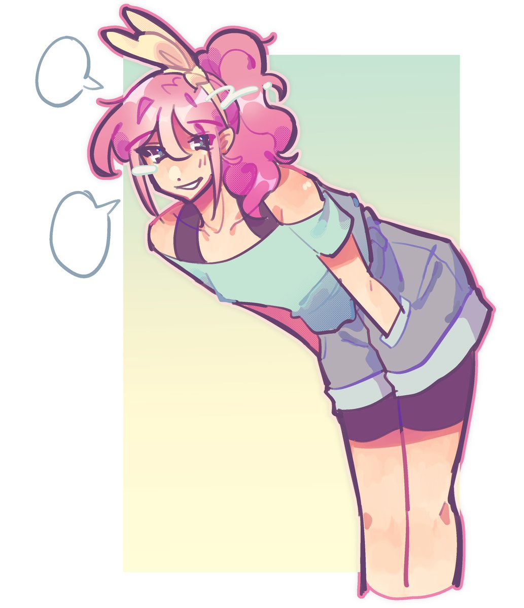 mimiyameow's tweet image. drew @shrimperini 's #emori AU hehehe i drew these in may but ive been busy LOLOL &amp;gt;__&amp;lt;