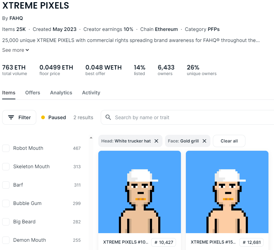 I found twins in the collection, one of which I'm holding. Love these XTREME PIXELS from <a href="/FAHQ/">FAHQ®</a>. 
Gold Grill + White trucker cap = 2/25,000 

#XTREMEPIXELS