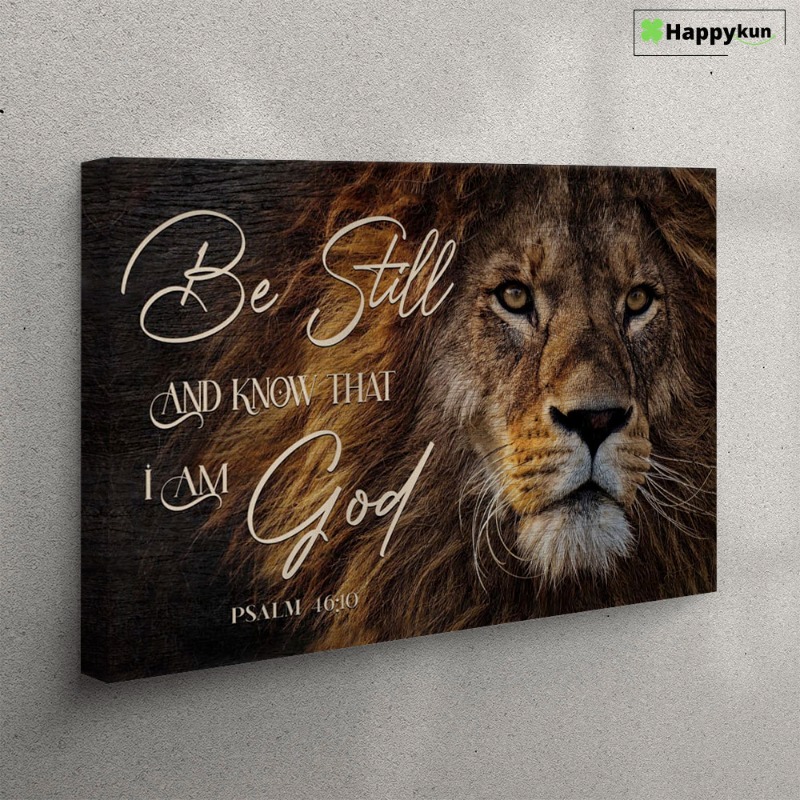 Happykunstore's tweet photo. 🌟 Elevate your space with the serene presence of our 'Be Still And Know That I Am God' Canvas Wall Art. Let it inspire moments of reflection and peace. Order now and transform your home into a sanctuary! #FaithArt #SpiritualArt 🙏