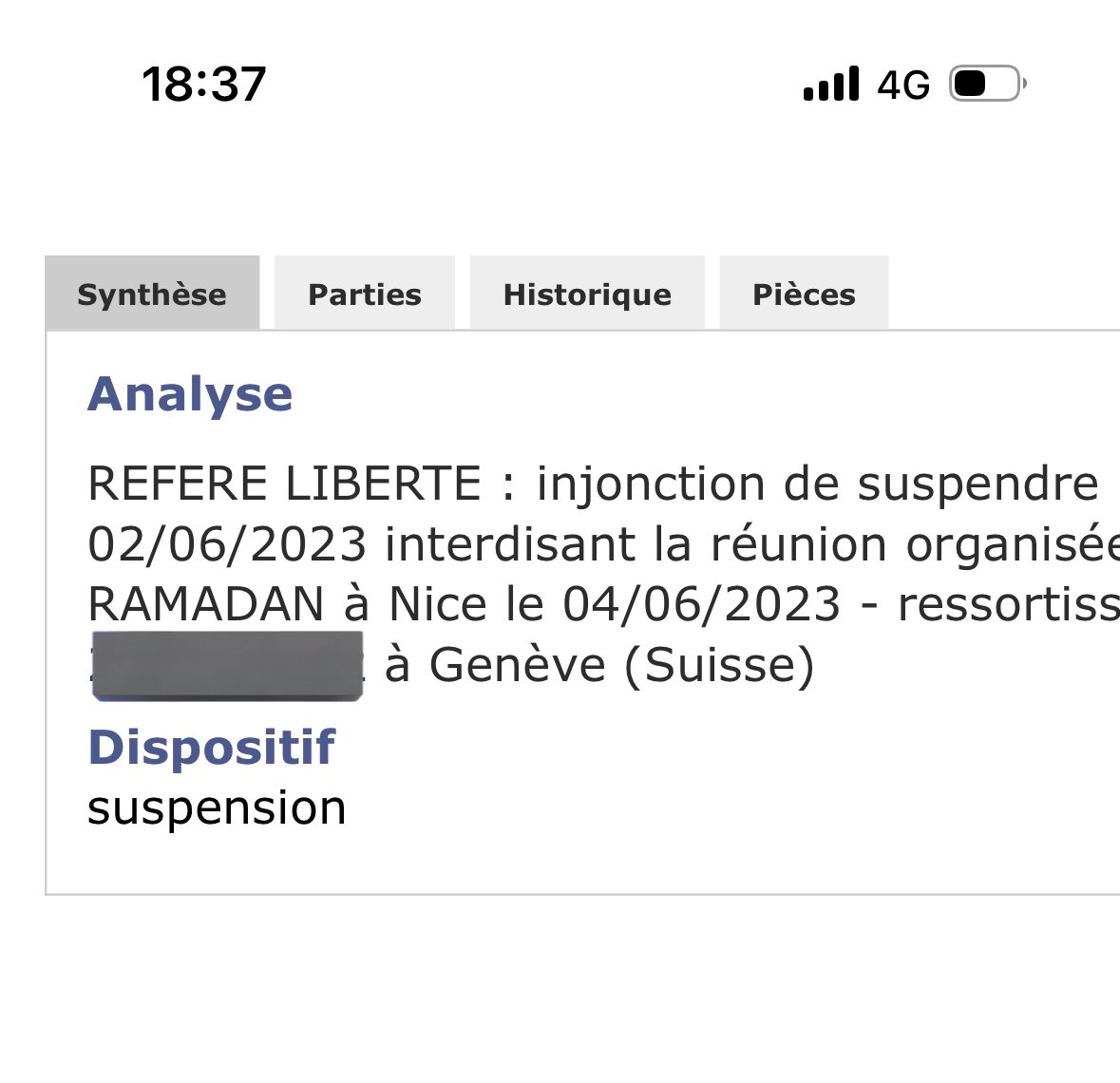 L’arrêté du maire de Nice interdisant la venue de T. Ramadan a été suspendu à l’instant. Il n’est pas maître de la ville et le droit est au dessus de lui. Une victoire pour les libertés.