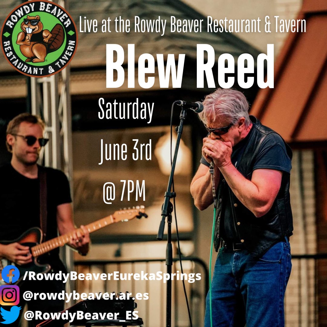 RowdyBeaver_ES's tweet photo. Get ready for Blew Reed &amp; the Flatheads tonight at the Rowdy Beaver Restaurant &amp; Tavern! Our Prime Rib is ready at 4PM and the jams start @7PM https://t.co/5N5Q4sN5oq