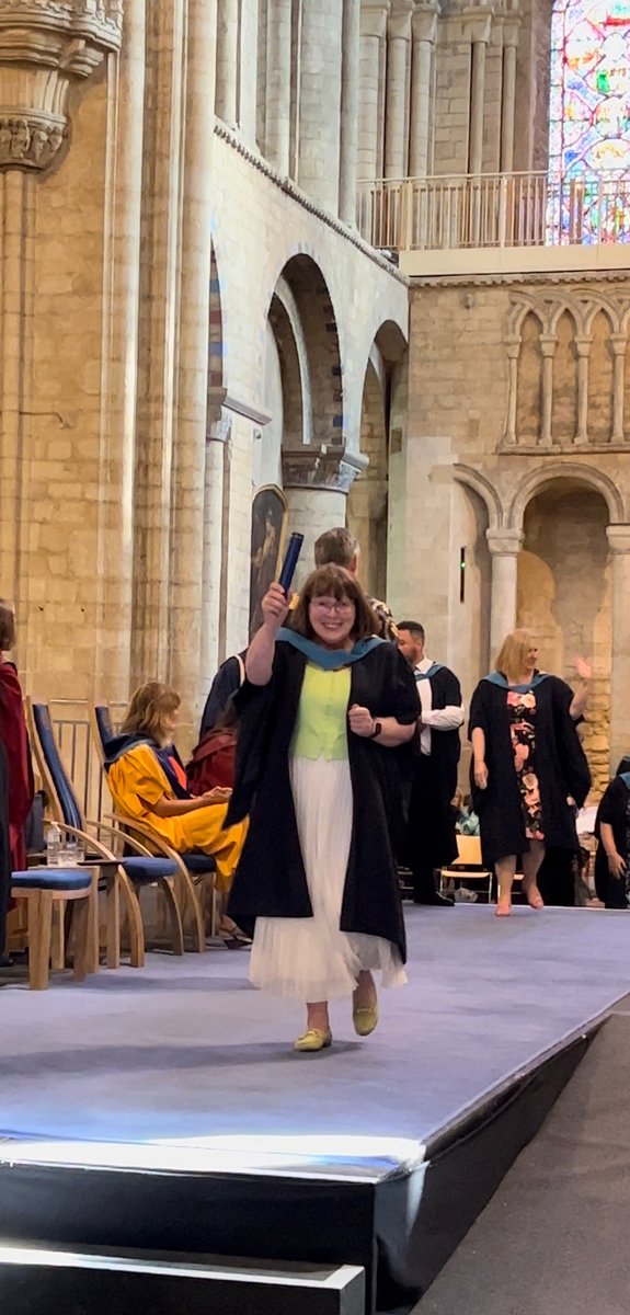 I did it! #OUFamily @ElyCathedral @OpenUniversity