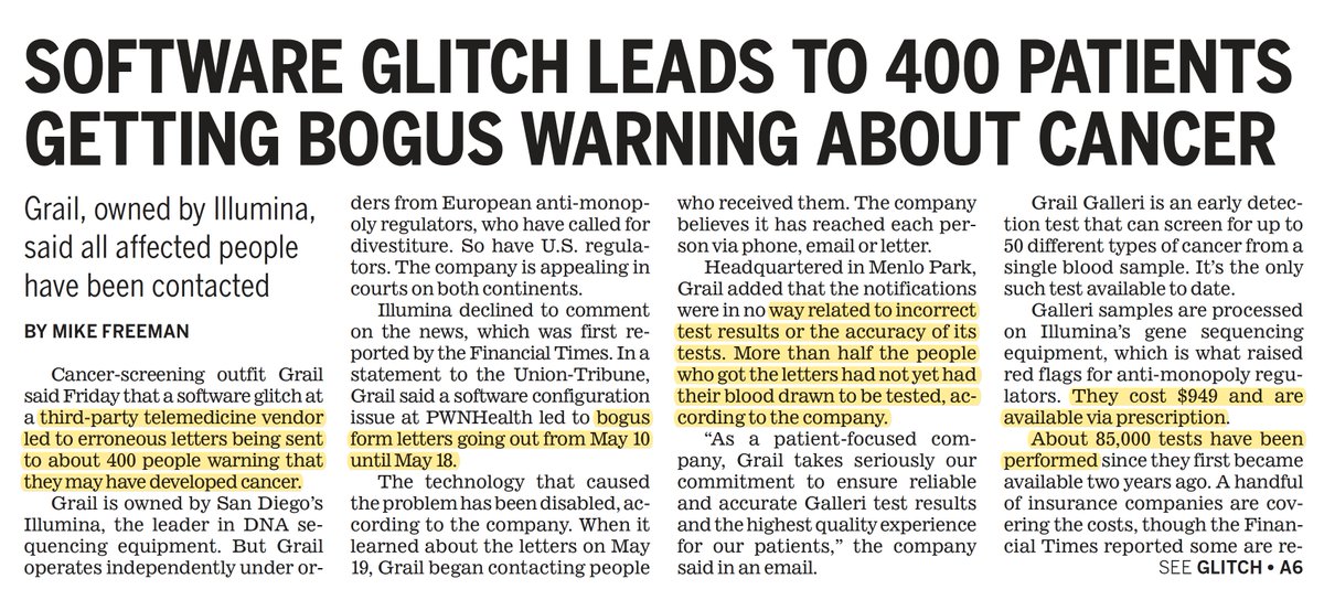 EricTopol's tweet photo. Not good. A new mechanism for a false positive test, even when you haven't had the test
https://t.co/4OwXHButzl https://t.co/WCXFiCu8iX