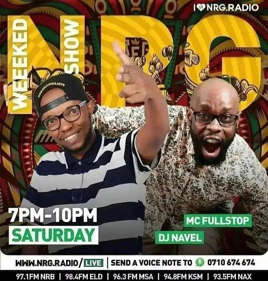 Masaa ni ya reggae🔥🔥🇯🇲tune in to catch with the Baddest gang gang 🔥🔥 @SupaHeroDjNavel @talldjsmash 
#reggaeboyzonnrg