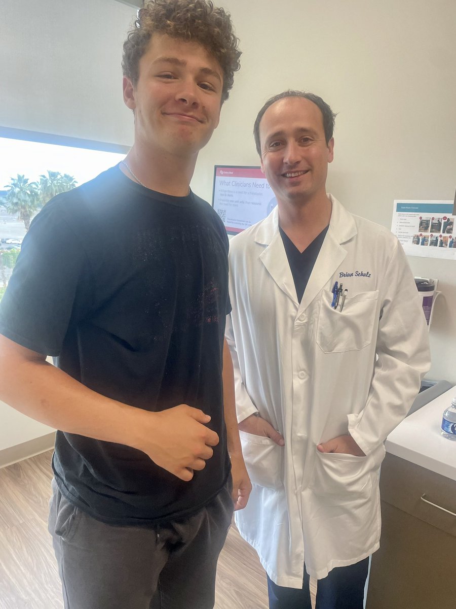 Jacob Talbott (@jacobtalbott10) on Twitter photo I am currently 1 week post-op from my UCL reconstruction, everything is looking great and I am ready to face the tough journey ahead, thank you to Dr. Schulz and Kerlan-Jobe for taking care of me!
I know God’s got me✝️
<a href="/KerlanJobe/">Cedars Sinai Orthopaedics</a>
<a href="/YL_Baseball/">Yorba Linda Baseball</a>
<a href="/TB_SoCalTeams/">TB Socal Baseball</a> I am currently 1 week post-op from my UCL reconstruction, everything is looking great and I am ready to face the tough journey ahead, thank you to Dr. Schulz and Kerlan-Jobe for taking care of me!
I know God’s got me✝️
<a href="/KerlanJobe/">Cedars Sinai Orthopaedics</a>
<a href="/YL_Baseball/">Yorba Linda Baseball</a>
<a href="/TB_SoCalTeams/">TB Socal Baseball</a>