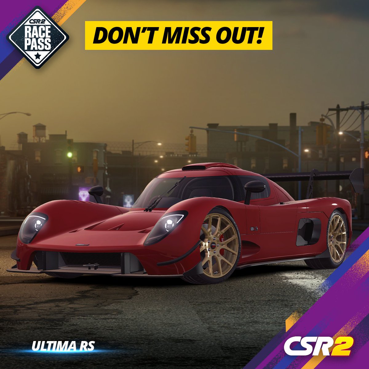 CSRRacing's tweet photo. Take the Ultima RS on a spin and meet speed with precision in our latest Race Pass Chapter today!
Play #RacePass now on #CSR2: https://t.co/zeIcylQJrl
#CSR #CSR2Racing #DragRacing #UltimaRS https://t.co/SFi9JIn87E
