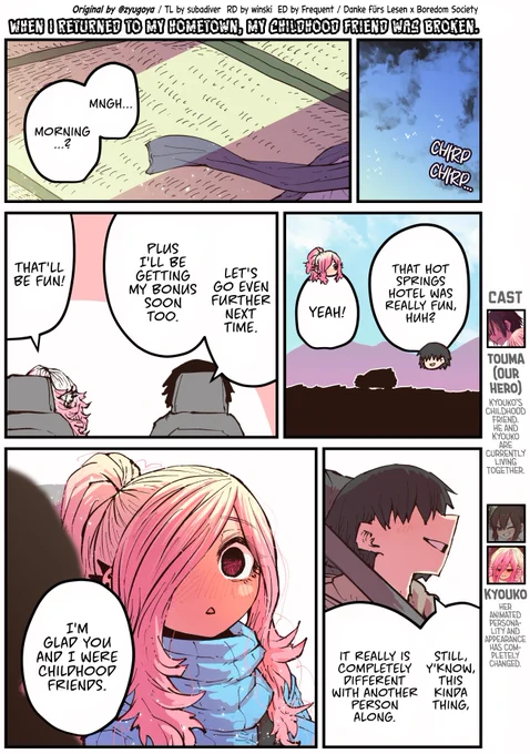 @zyugoya When I Returned to My Hometown, My Childhood Friend was Broken by @zyugoya
 Ch. 38 [EnglishTL/英訳!] 