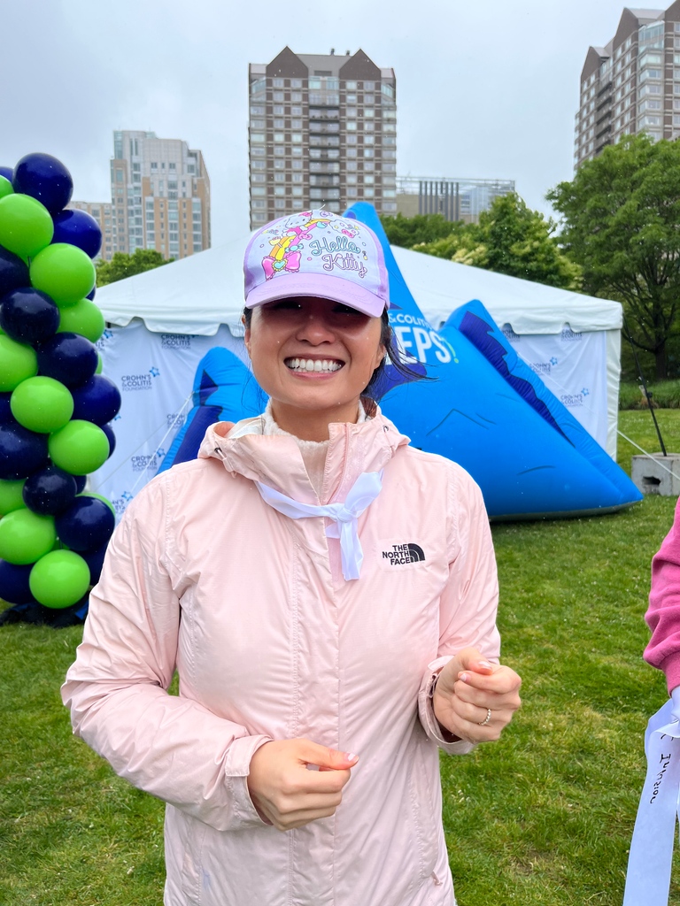 IntegratedGIC's tweet photo. Hello Kitty aka Dr. Szeto and the rest of the IGIC crew at today's @crohnscolitisfoundation #TakeSteps fundraising walk for IBD! 

#gastroenterology #gi #medicine #ibd #colonoscopy #gastro #guthealth #guthealthmatters #gitwitter #medtwitter @asge @amcollegegastro @amergastroassn https://t.co/rhL1u5ofY6