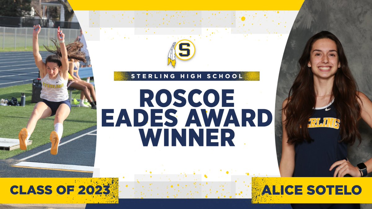 Congratulations to Alice Sotelo your 2023 Female Roscoe Eades Award winner! 🏆 @AliceSotelo13 

#GOldenWARRIORS