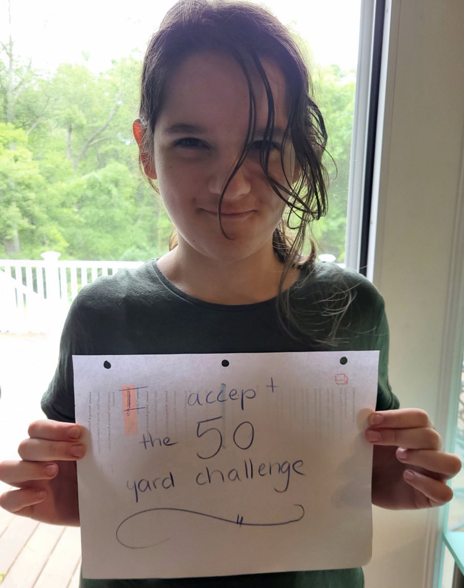 It brings me great joy to share with you the news of a new addition to our family. Please join me in welcoming Maya of Brewster, NY  to our fold! Maya  has stepped up & accepted  our 50 yard challenge .By embracing this challenge, she  has shown us that she   is committed to…