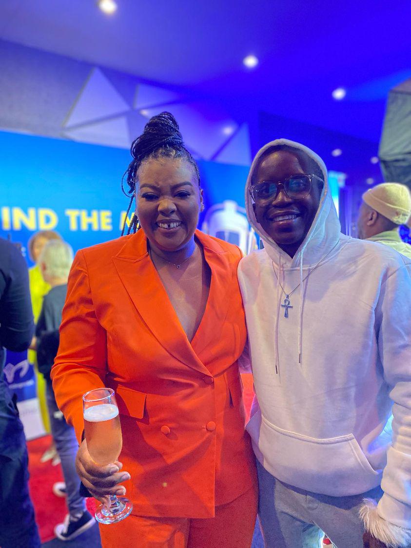 What a lovely day! I have finally met one of my favourite human beings on earth and I got lots of positive energy from her. @Anele

Can't wait to witness the first episode of #MaskedSingerSA on SABC3. 🍿