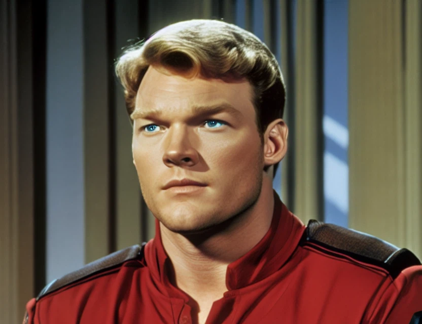 ArchivosDCU's tweet photo. Una I.A. recrea a #ChrisPratt como el personaje de la serie animada de #HannaBarbera el mayor #RaceBannon de las #AventurasdeJonnyQuest. https://t.co/uUFwTYxqoe