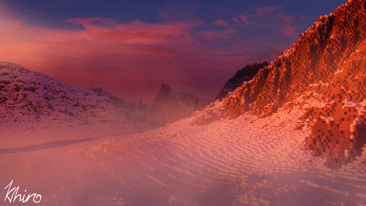 khiro_official's tweet photo. Hey all, Khiro here. 

Here I've done a render for a very prominent worldpainter creator, @Firehartxsonja. Hope you all like it!

#Minecraft #b3d #blender #Photoshop #mountain https://t.co/hKGSvVM7jL