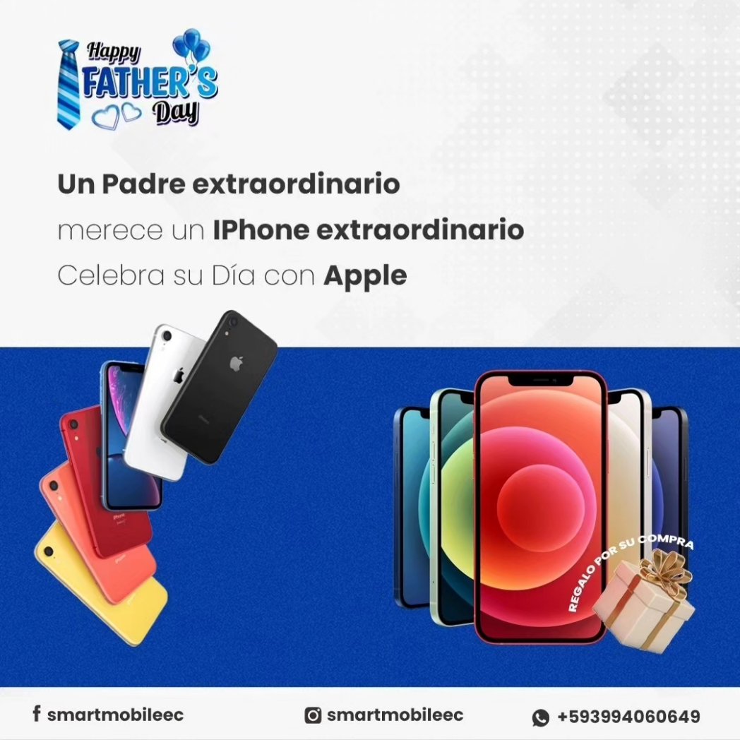 smartmobileec's tweet image. Para para #diadelpadre #happyfathersday #iPhone