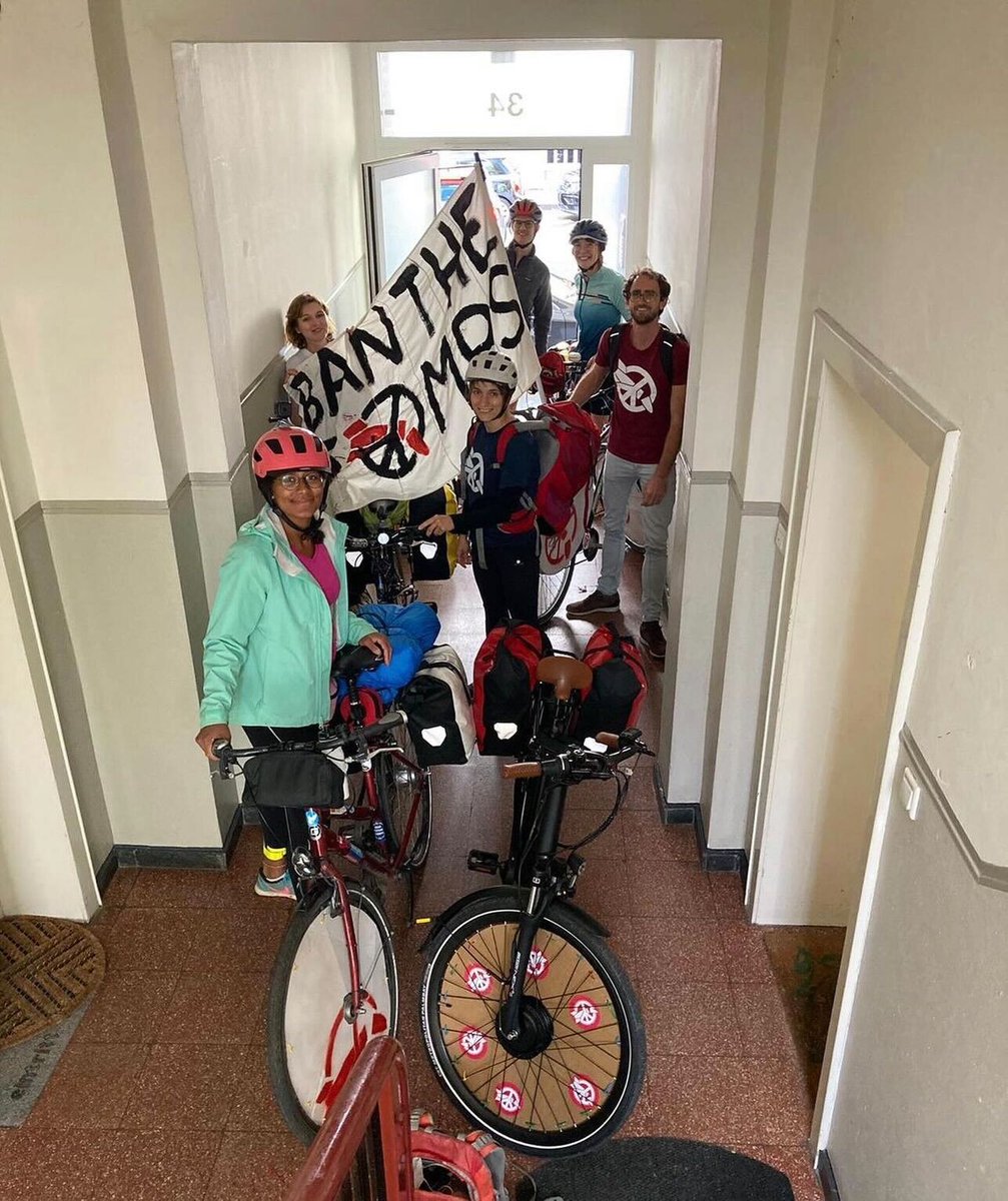 nuclearban's tweet photo. World Bicycle Day🚴🎉

We could not let this day go without shouting out and celebrating @IPPNW and @IPPNWS and all our incredible partners who bike for the ban! #nuclearban https://t.co/G7ILCdu7vD