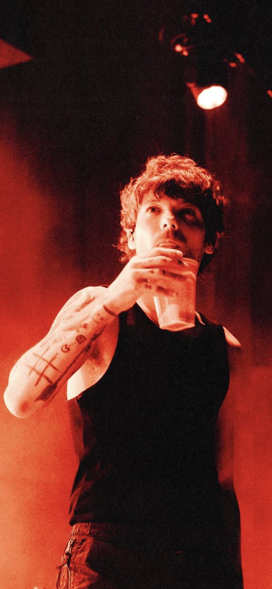 gonerhabit's tweet photo. the stare, the tongue, the arm, the tattoos… https://t.co/t05m8k9QfJ