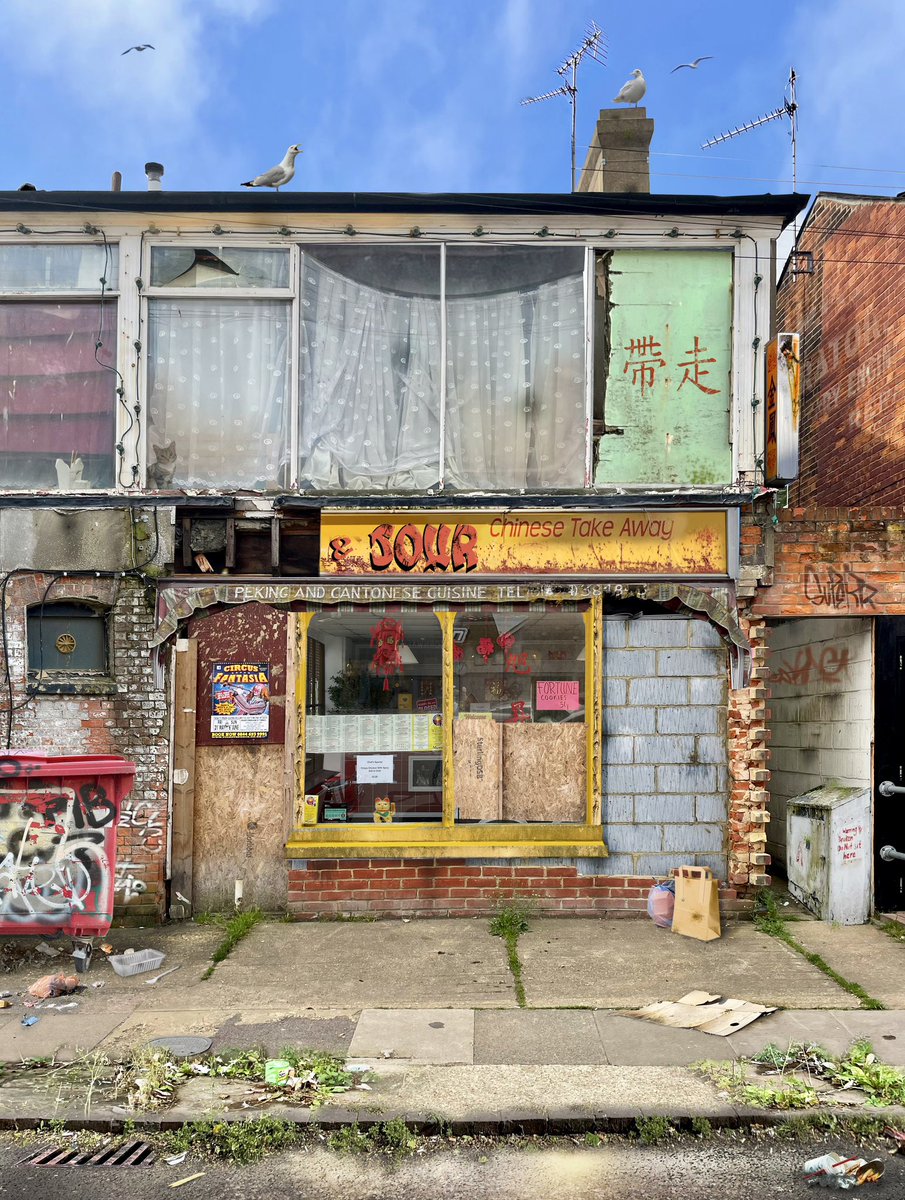 ‘Taken Away’ #TakeAway #UrbanArt #UrbanDecay #UrbanLandscape #Shopfronts #UrbanPhotography #Urbex #UKPhotography @GrimArtGroup