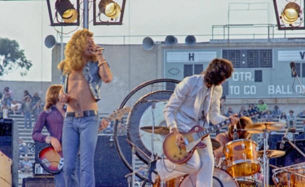 LED ZEPPELIN. 2 de Junio 1973 Kezar Stadium , San Francisco.