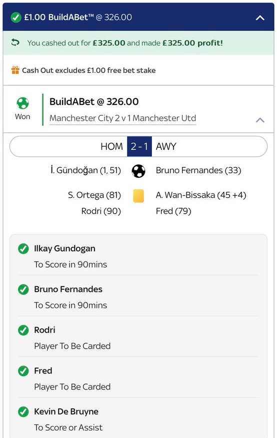 That's one way to use your free bet 🤩

Unreal work from <a href="/TomBlisss/">Binnall</a> 💰

#FACupFinal | #EmiratesFACup
