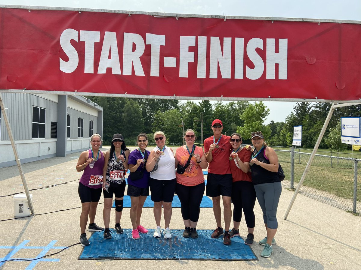 So proud of all of the staff <a href="/NorthbraeKnight/">Northbrae Public School</a>! Number one team in donations for the Thames Valley Education Foundation !!! Go Knights, you rock!!!! Thank you to everyone who donated. <a href="/TVeducationFdn/">TVEF (Thames Valley Education Foundation)</a> <a href="/TVDSB/">Thames Valley DSB</a> #RunfortheFUNd <a href="/TaraMac90448518/">Tara Macdonald</a>