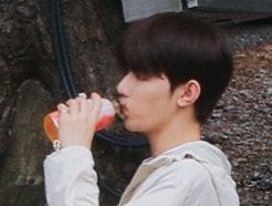sunghaobin's tweet photo. what are the chances that hanbin brought zhang hao a drink https://t.co/Gf9ry4pv4R