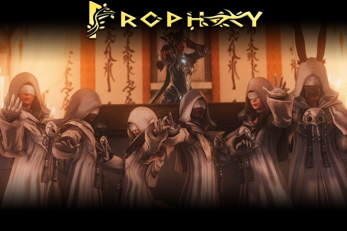 𝐏𝐫𝐨𝐩𝐡𝐞𝐜𝐲 
Join us and lend your energy to the temple. Join us in bringing forth another Endless Night!

Chaos | Louisoix | Goblet | Ward 2 Plot 30 
June 3rd, 7 PM ST 

#EndlessNightsEvents #FFXIV #FF14