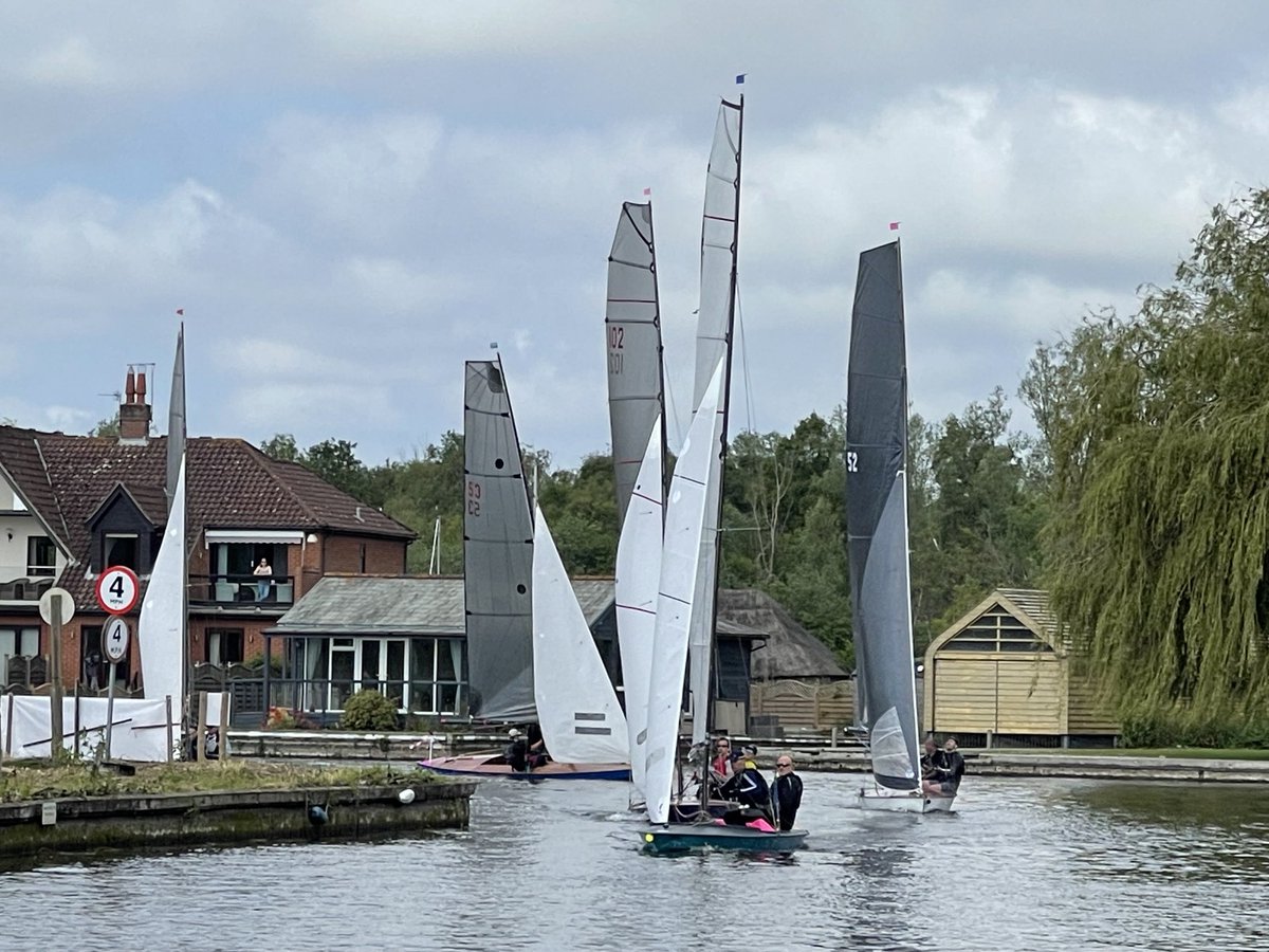 Great weather for 3RR this year #3RR2023 #norfolkbroads