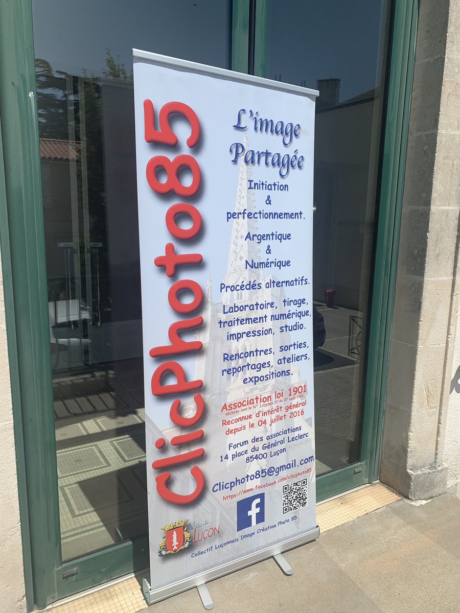 acharpentier85's tweet photo. 📷 Vernissage sur #Lucon de l’association ClicPhoto85 à la salle des fêtes de la Ville de Luçon. L’occasion de découvrir plusieurs thèmes tels que la nature ou encore la photo de l’année pour chaque membre.  N’hésitez pas à vous y rendre ce dimanche. 📸
@DepVendee @villedelucon https://t.co/SVnFAPX1oO