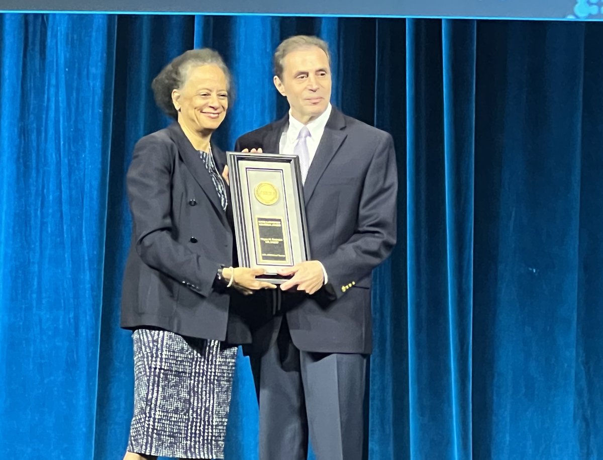 UTMDAnderson's tweet photo. We are proud to celebrate our Dr. Hagop Kantarjian receiving the prestigious David A. Karnofsky Memorial Award from @ASCO for his contributions to leukemia care and research. @DrHKantarjian #ASCO23 #EndCancer [1/3] https://t.co/JLalOkHOnX