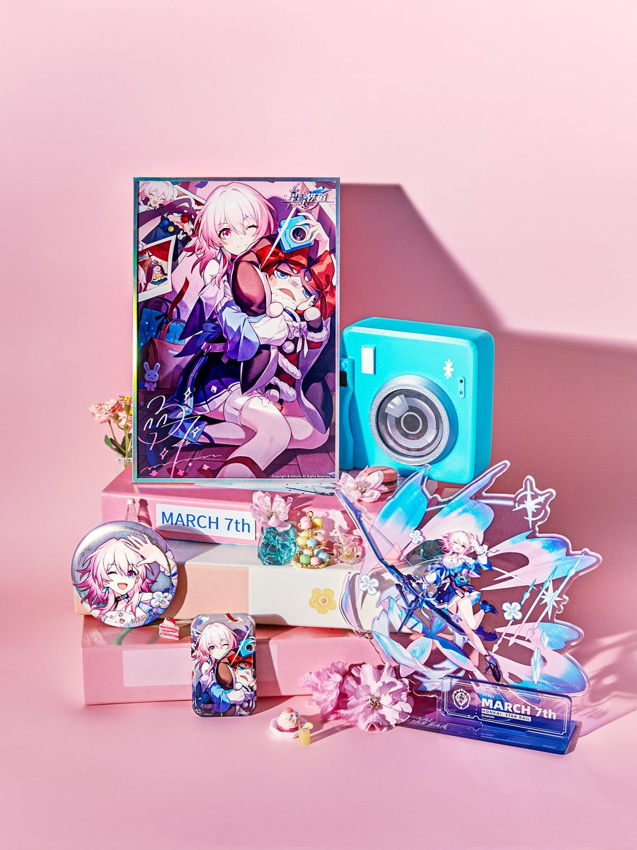 hourlymarch7th's tweet photo. March 7th merchandise https://t.co/0NQRT5k6XI