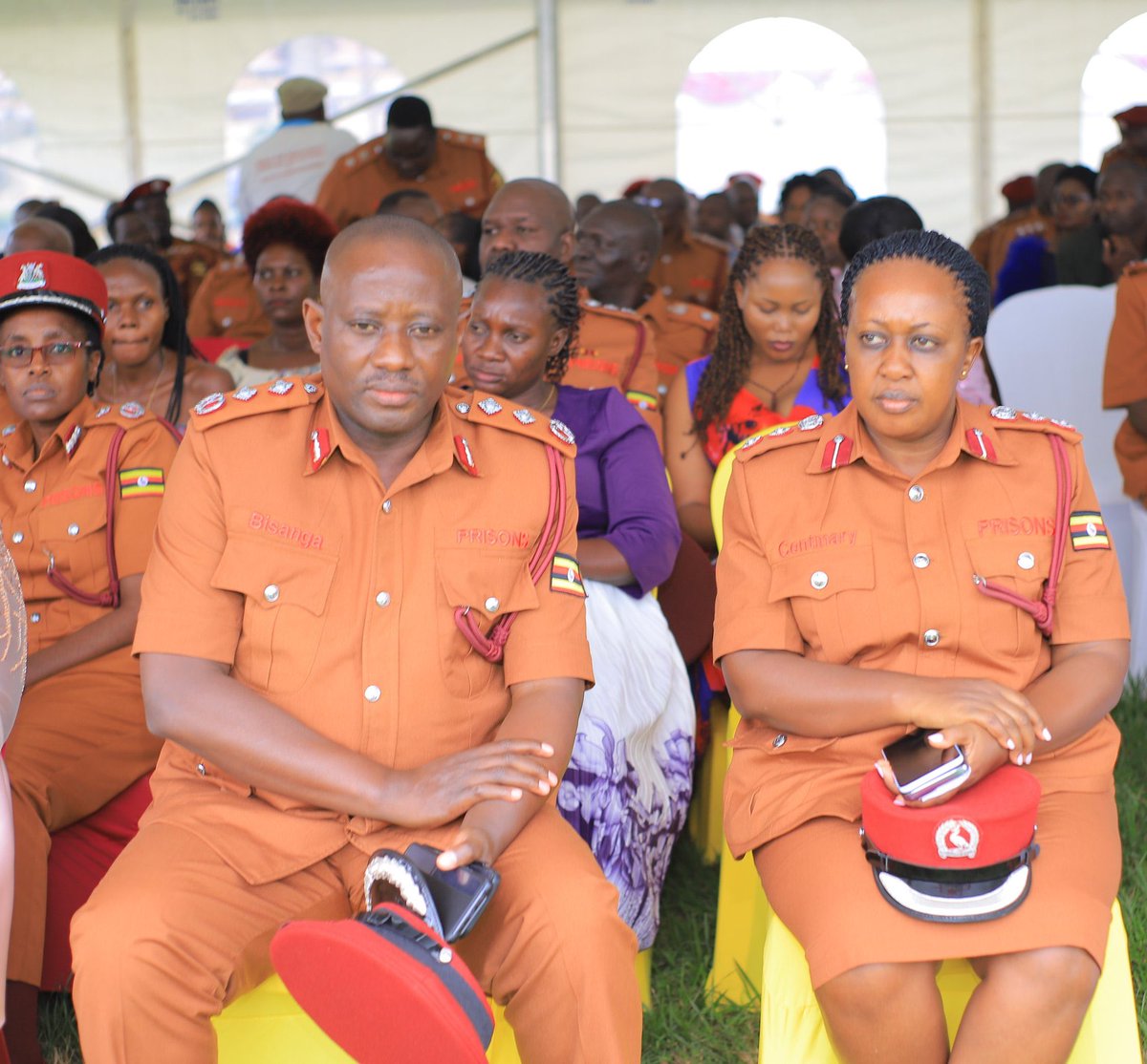 AbiazRwamwiri's tweet photo. @RebeccaKadagaUG Ty. Hon. This picture has at least 2 senior female officers! https://t.co/ToPEMDPthy