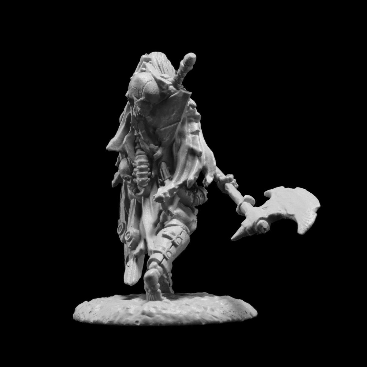 NovacDawn's tweet photo. 💀 In death, he is capable of picking up and using almost anything to get the job done. 💀
.
.
#skeleton #skullart #army #skeletonarmy #skeletonart #fantasyart #wargaming #miniature #miniatures #miniatureart #miniaturepainting #stl #3dprinting #grimdark #dnd #dnd5e https://t.co/WxU9D7SQv4