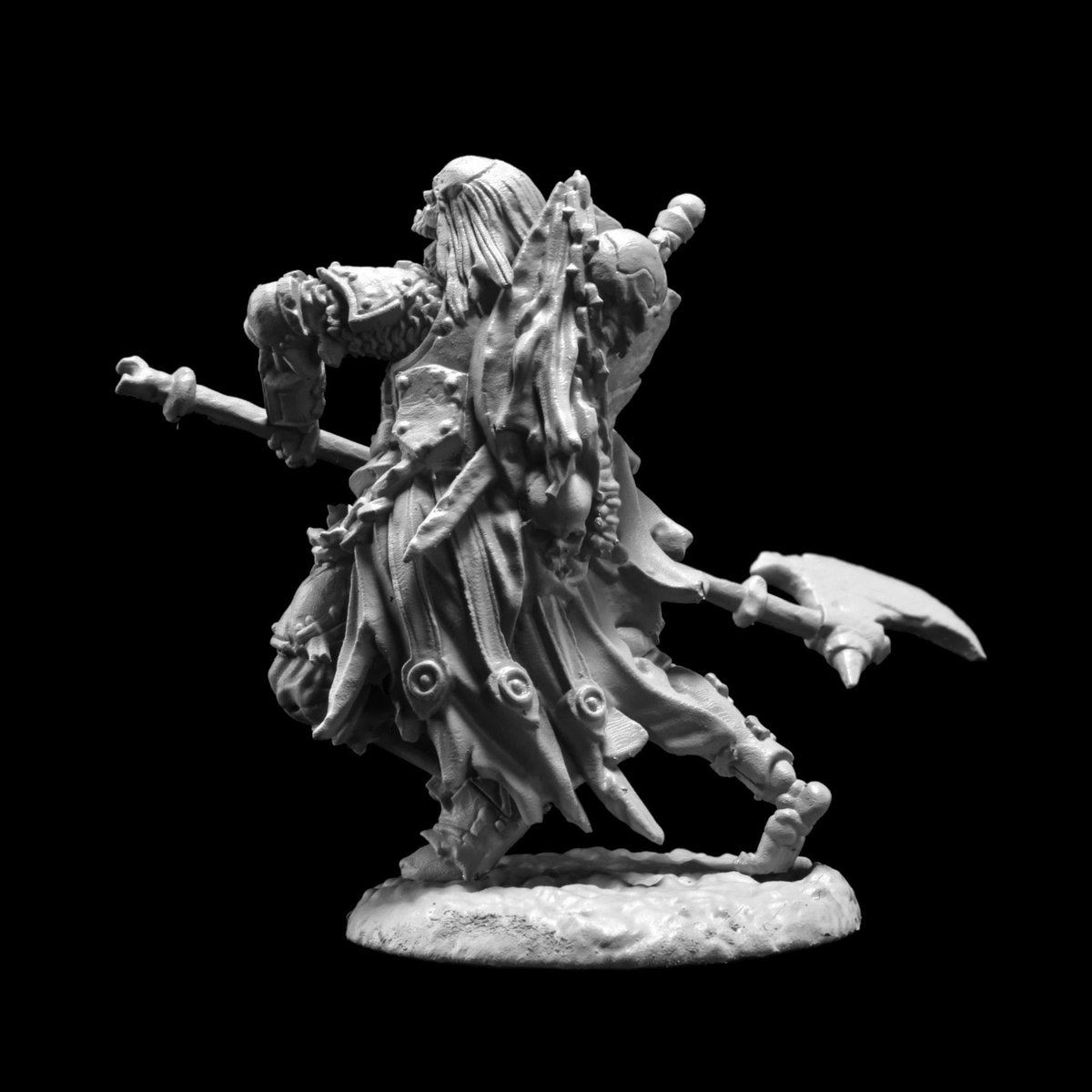 NovacDawn's tweet photo. 💀 In death, he is capable of picking up and using almost anything to get the job done. 💀
.
.
#skeleton #skullart #army #skeletonarmy #skeletonart #fantasyart #wargaming #miniature #miniatures #miniatureart #miniaturepainting #stl #3dprinting #grimdark #dnd #dnd5e https://t.co/WxU9D7SQv4